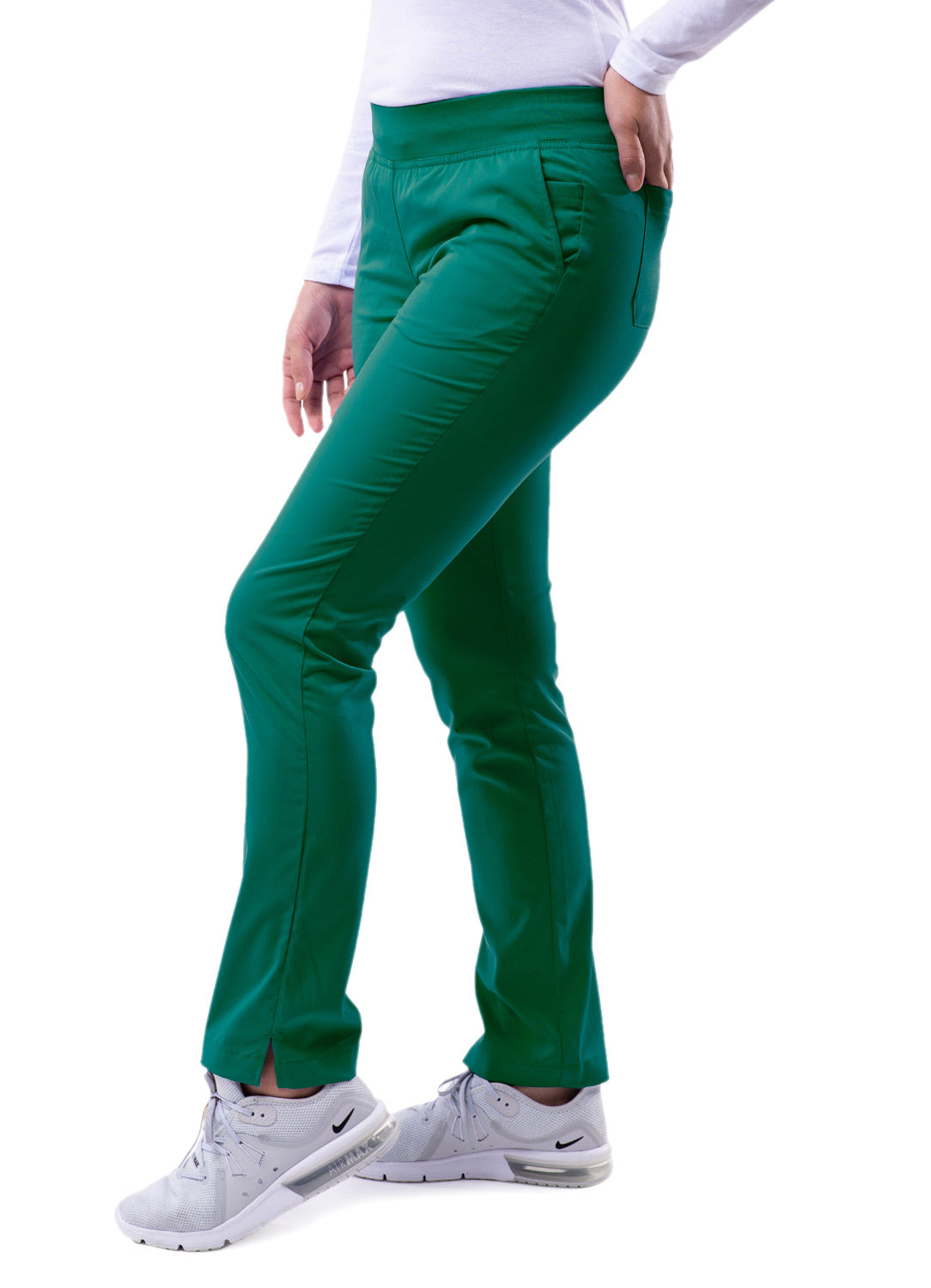 ADAR Pro Women's Skinny Leg Yoga Scrub Pants - Tall (P7102T) ADAR Scrubs - Pants   Moore than Scrubs