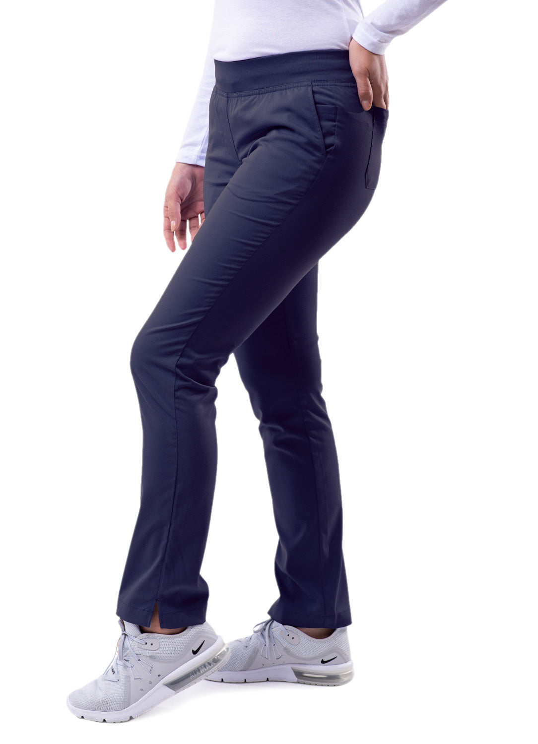 ADAR Pro Women's Skinny Leg Yoga Scrub Pants - Tall (P7102T) ADAR Scrubs - Pants   Moore than Scrubs