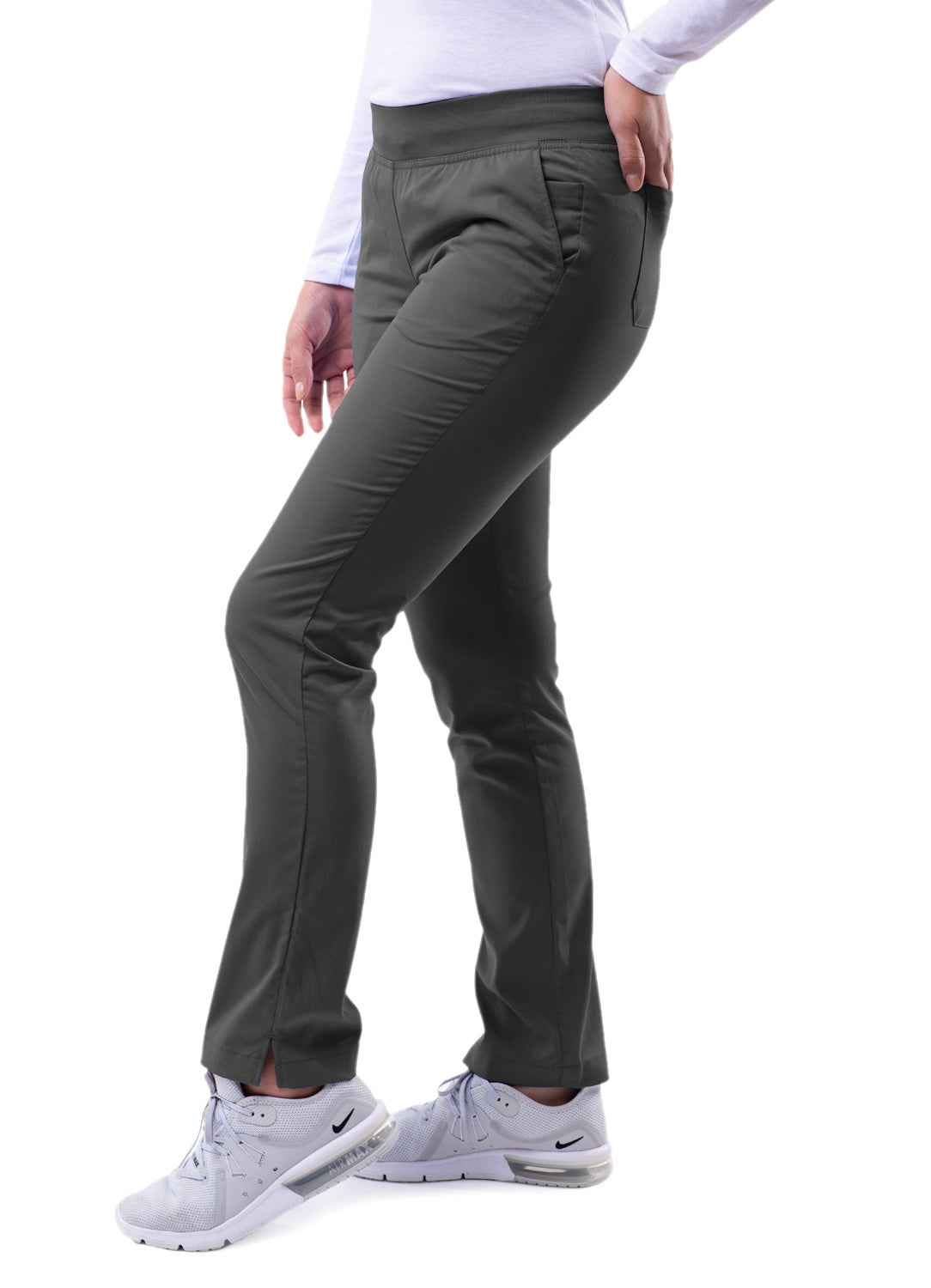 ADAR Pro Women's Skinny Leg Yoga Scrub Pants - Tall (P7102T) ADAR Scrubs - Pants   Moore than Scrubs