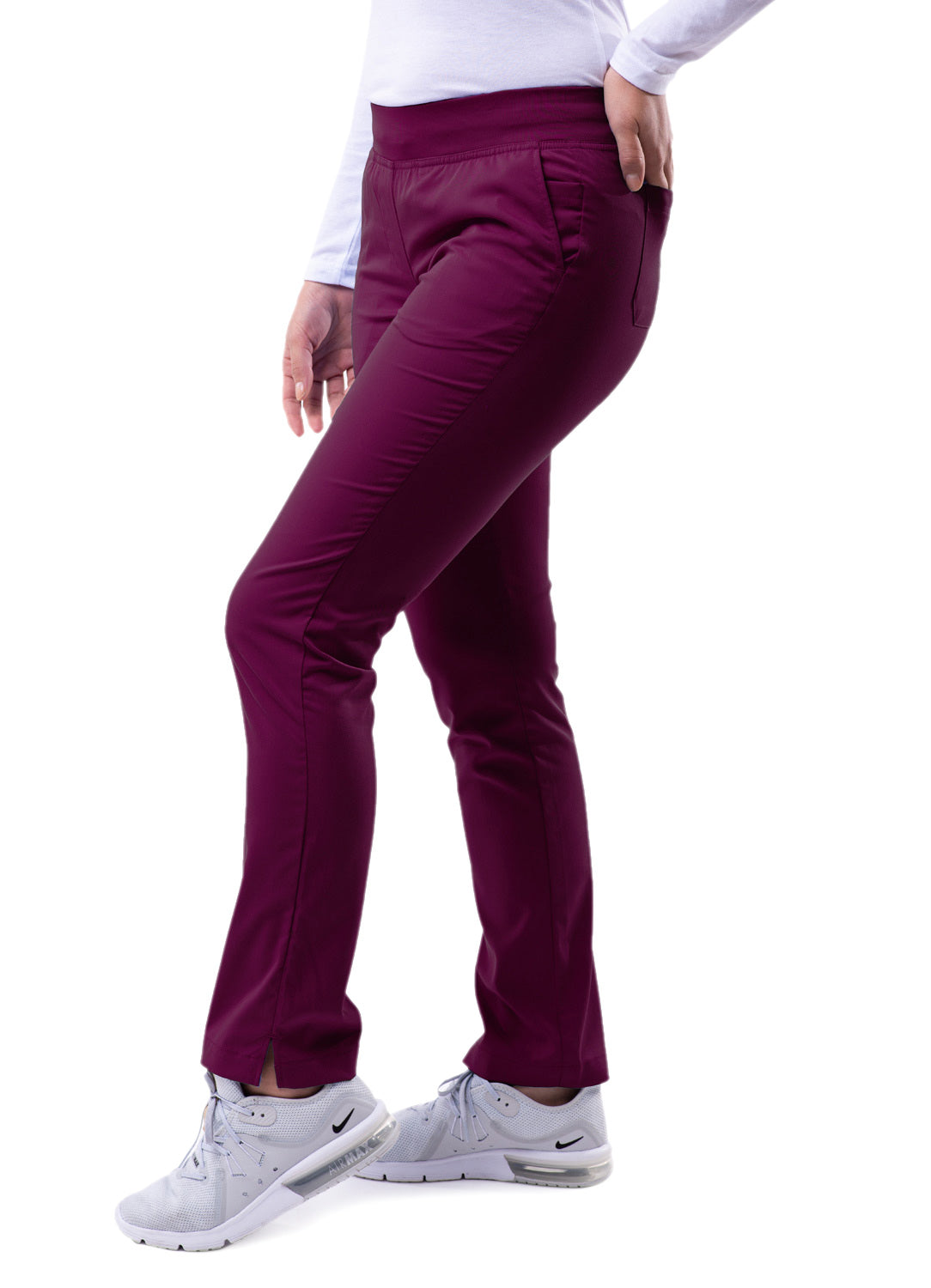ADAR Pro Women's Skinny Leg Yoga Scrub Pants - Tall (P7102T) ADAR Scrubs - Pants   Moore than Scrubs