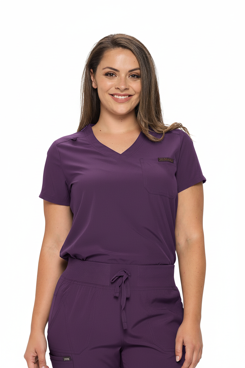 Monarch Women's Premium Stretch Top - Healthcare Uniforms Moore than Scrubs LLC    Moore than Scrubs