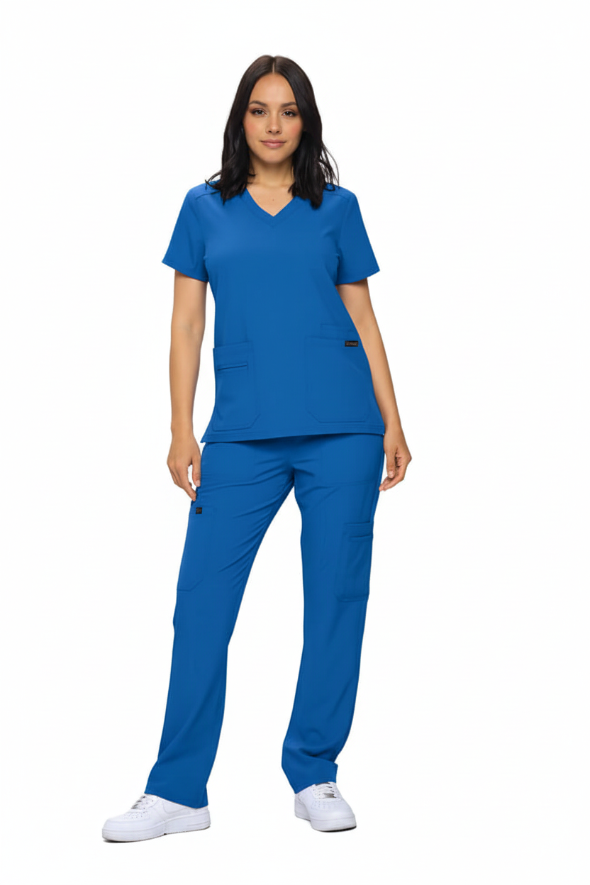 Monarch Cargo Pants Premium Scrub Set (3102) Monarch Uniforms Scrubs   Moore than Scrubs