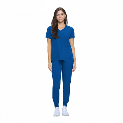 NATURAL UNIFORMS - Women's Stretch Jogger Sets 8533 Natural Uniforms Clothing   Moore than Scrubs