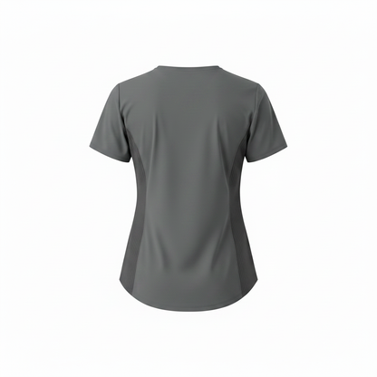 BANU Scarlett Two-Pocket Stretch Scrub Top BANU Scrub Top   Moore than Scrubs