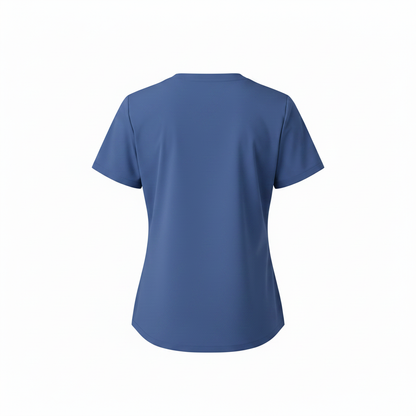 BANU Sophia Chest-Pocket Scrub Top (1010) BANU Scrub Top   Moore than Scrubs