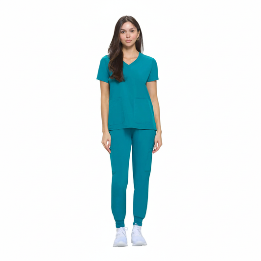 NATURAL UNIFORMS - Women's Stretch Jogger Sets 8533 Natural Uniforms Clothing   Moore than Scrubs