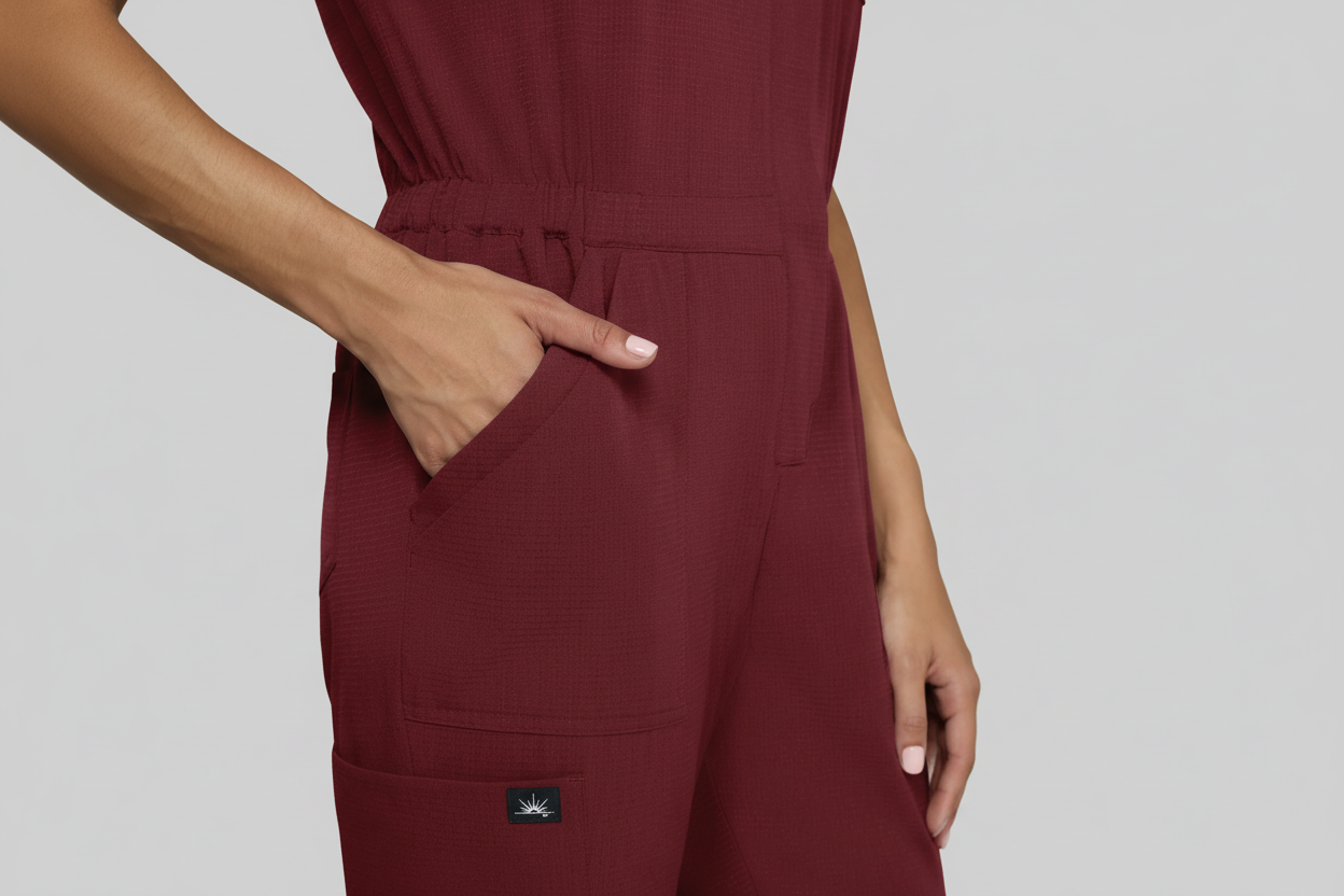 KOI Women's Anja Jumpsuit - Healthcare Medical Scrubs KOI Medical Scrubs   Moore than Scrubs