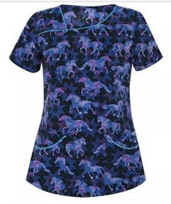 Print Tops Moore than Scrubs